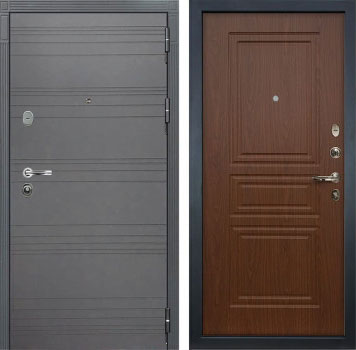 Входная дверь Лекс Легион 3К Софт графит